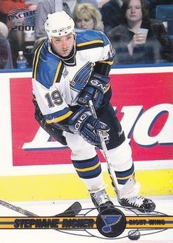 #351 Stephane Richer - St. Louis Blues - 2000-01 Pacific Hockey