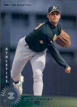 #351 Steve Karsay - Oakland Athletics - 1997 Donruss Baseball