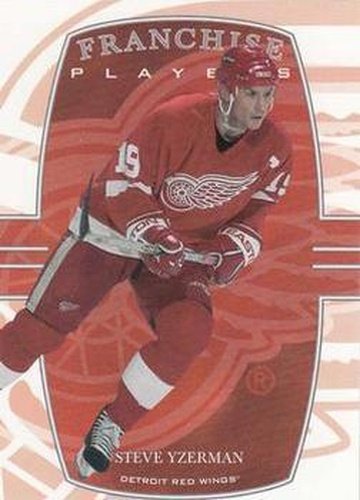 #351 Steve Yzerman - Detroit Red Wings - 2002-03 Be a Player First Edition Hockey