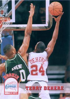#351 Terry Dehere - Los Angeles Clippers - 1993-94 Hoops Basketball