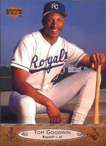 #351 Tom Goodwin - Kansas City Royals - 1996 Upper Deck Baseball