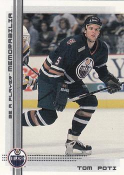 #351 Tom Poti - Edmonton Oilers - 2000-01 Be a Player Memorabilia Hockey