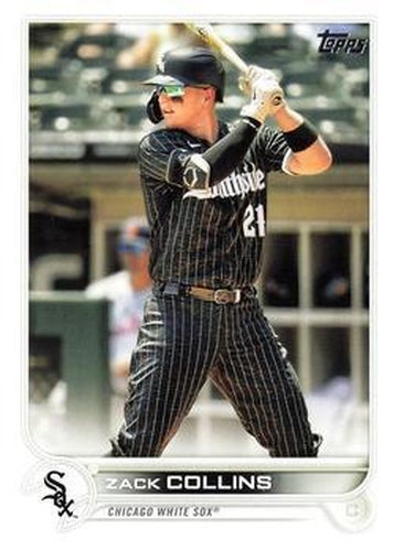 #351 Zack Collins - Chicago White Sox - 2022 Topps Baseball