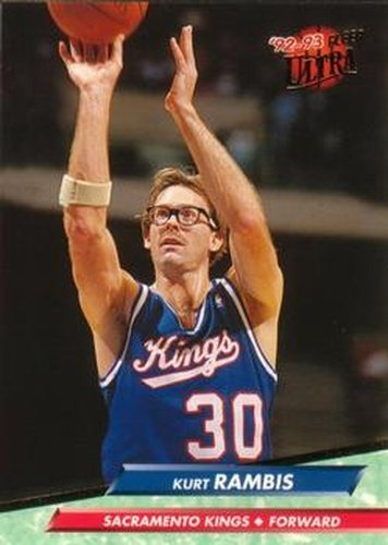 #351 Kurt Rambis - Sacramento Kings - 1992-93 Ultra Basketball
