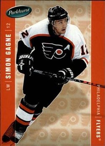 #351 Simon Gagne - Philadelphia Flyers - 2005-06 Parkhurst Hockey