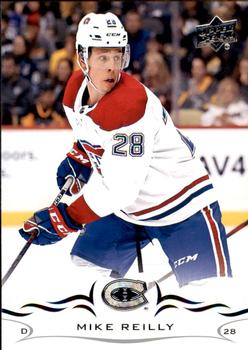 #351 Mike Reilly - Montreal Canadiens - 2018-19 Upper Deck Hockey