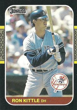 #351 Ron Kittle - New York Yankees - 1987 Donruss Baseball