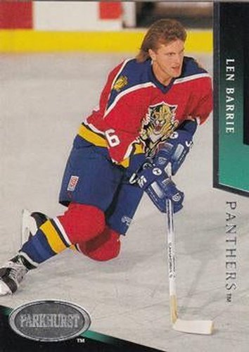 #351 Len Barrie - Florida Panthers - 1993-94 Parkhurst Hockey