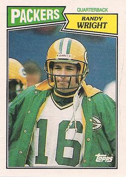 #351 Randy Wright - Green Bay Packers - 1987 Topps Football