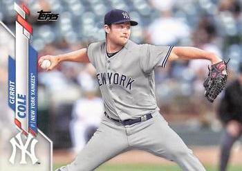 #351 Gerrit Cole - New York Yankees - 2020 Topps Baseball