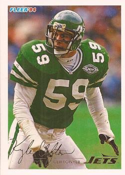 #352 Kyle Clifton - New York Jets - 1994 Fleer Football