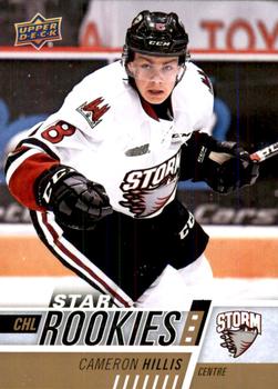 #352 Cameron Hillis - Guelph Storm - 2017-18 Upper Deck CHL Hockey