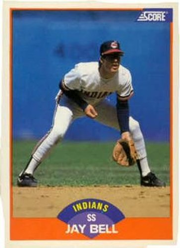 #352 Jay Bell - Cleveland Indians - 1989 Score Baseball