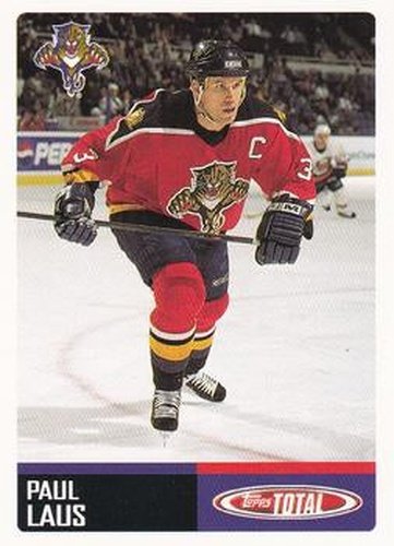 #352 Paul Laus - Florida Panthers - 2002-03 Topps Total Hockey