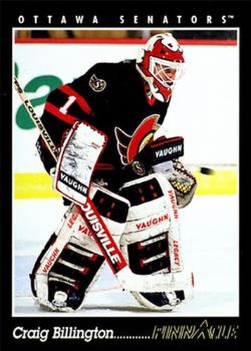 #352 Craig Billington - Ottawa Senators - 1993-94 Pinnacle Hockey