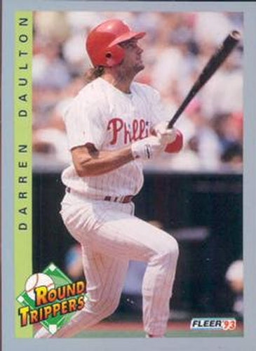 #352 Darren Daulton - Philadelphia Phillies - 1993 Fleer Baseball