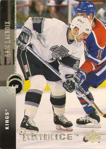 #352 Eric Lacroix - Los Angeles Kings - 1994-95 Upper Deck Hockey - Electric Ice
