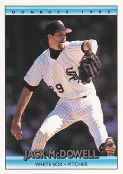 #352 Jack McDowell - Chicago White Sox - 1992 Donruss Baseball