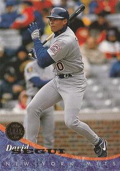 #352 David Segui - New York Mets - 1994 Leaf Baseball