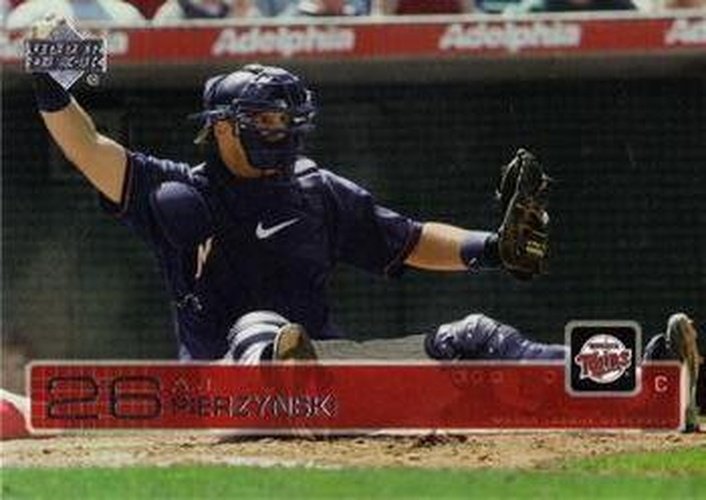 #352 A.J. Pierzynski - Minnesota Twins - 2003 Upper Deck Baseball