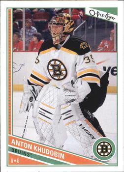 #352 Anton Khudobin - Boston Bruins - 2013-14 O-Pee-Chee Hockey