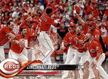 #352 Cincinnati Reds - Cincinnati Reds - 2018 Topps Baseball