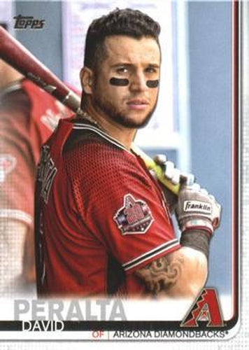 #352 David Peralta - Arizona Diamondbacks - 2019 Topps Baseball