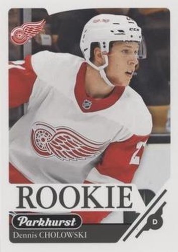 #352 Dennis Cholowski - Detroit Red Wings - 2018-19 Parkhurst Hockey