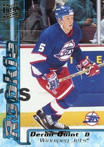 #352 Deron Quint - Winnipeg Jets - 1995-96 Ultra Hockey