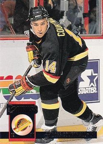 #352 Geoff Courtnall - Vancouver Canucks - 1993-94 Donruss Hockey