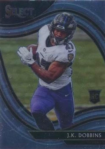 #352 J.K. Dobbins - Baltimore Ravens - 2020 Panini Select Football