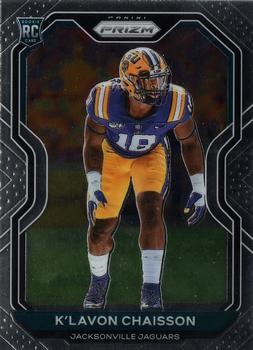 #352 K'Lavon Chaisson - Jacksonville Jaguars - 2020 Panini Prizm Football