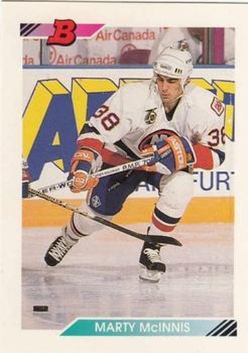 #352 Marty McInnis - New York Islanders - 1992-93 Bowman Hockey