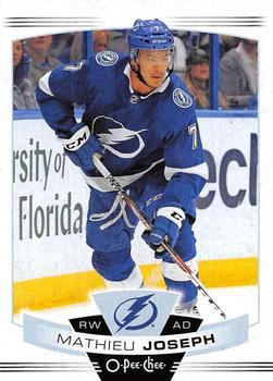 #352 Mathieu Joseph - Tampa Bay Lightning - 2019-20 O-Pee-Chee Hockey