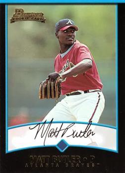 #352 Matt Butler - Atlanta Braves - 2001 Bowman Baseball