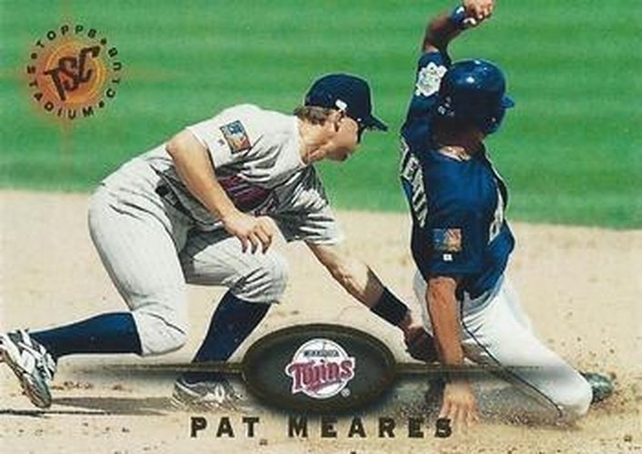 #352 Pat Meares - Minnesota Twins - 1995 Stadium Club Baseball