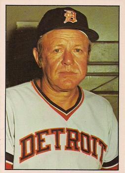 #352 Ralph Houk - Detroit Tigers - 1976 SSPC Baseball