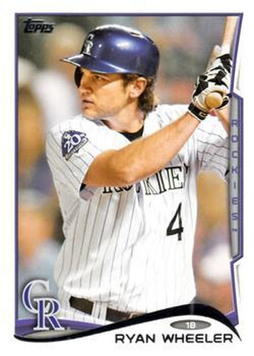 #352 Ryan Wheeler - Colorado Rockies - 2014 Topps Baseball