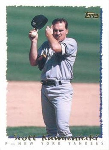 #352 Scott Kamieniecki - New York Yankees - 1995 Topps Baseball