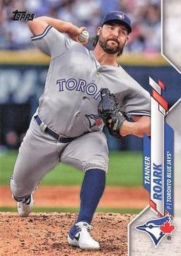 #352 Tanner Roark - Toronto Blue Jays - 2020 Topps Baseball