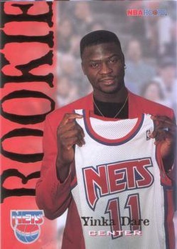 #352 Yinka Dare - New Jersey Nets - 1994-95 Hoops Basketball