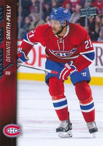#352 Devante Smith-Pelly - Montreal Canadiens - 2015-16 Upper Deck Hockey