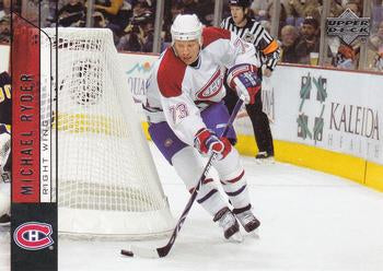 #352 Michael Ryder - Montreal Canadiens - 2006-07 Upper Deck Hockey