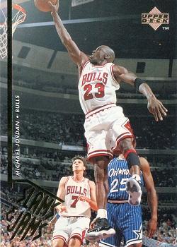 #352 Michael Jordan - Chicago Bulls - 1995-96 Upper Deck Basketball
