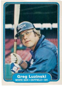 #352 Greg Luzinski - Chicago White Sox - 1982 Fleer Baseball