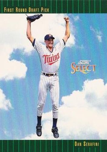 #352 Dan Serafini - Minnesota Twins - 1993 Select Baseball