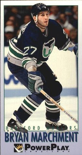 #352 Bryan Marchment - Hartford Whalers - 1993-94 Fleer PowerPlay Hockey