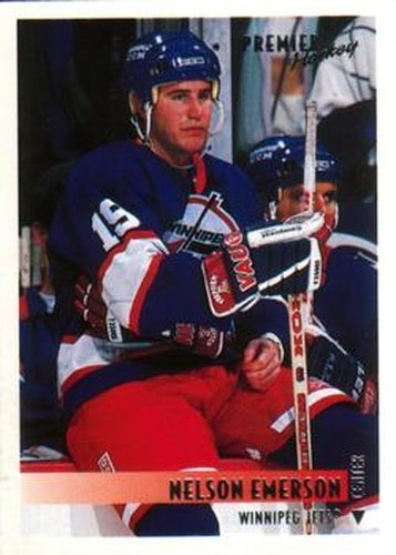 #352 Nelson Emerson - Winnipeg Jets - 1994-95 O-Pee-Chee Premier Hockey