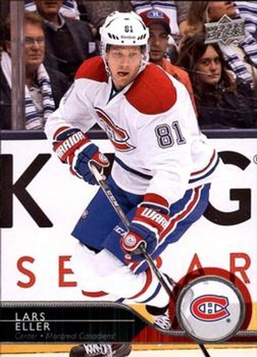 #353 Lars Eller - Montreal Canadiens - 2014-15 Upper Deck Hockey
