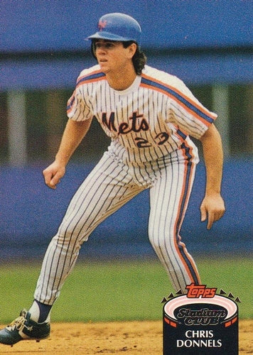 #353 Chris Donnels - New York Mets - 1992 Stadium Club Baseball